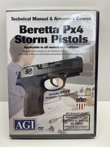 (AGI) Technical Manual & Armorer's Course Video Beretta Px4 Storm Pistols DVD - Foto 1 di 2