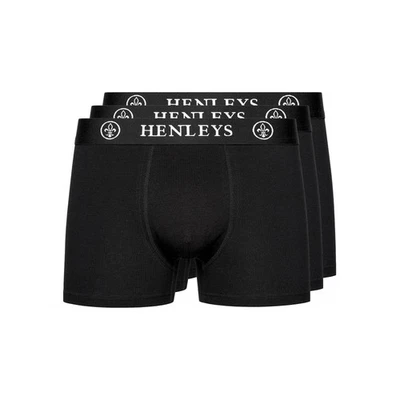 Henleys  Boxers McBlacken para Hombre  Packs de 3 (BG1332) - Imagen 1 de 3