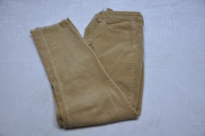 Pantalones Vineyard Vines para mujer 28 tostados pana dobladillo deshilachado informales pierna recta Foto 1 de 4