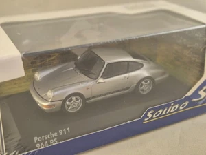 SOLIDO 4312904 Porsche 964 RS 1994 - silver 1/43 - Picture 1 of 1