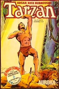 Vintage 1974 Aurora Tarzan Comic Szenen Modellbausatz komplett! - Bild 1 von 12