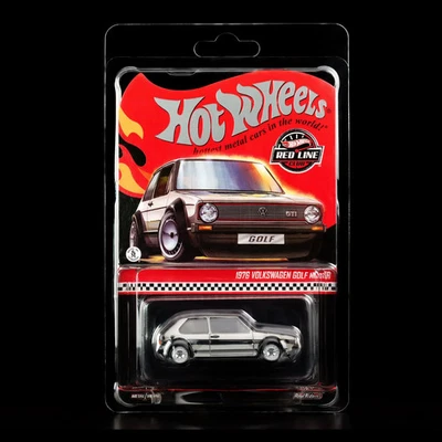 Hot Wheels RLC Exclusive 1976 Volkswagen Golf MK1 GTI - (JCP07) - 1:64 - Imagem 1 de 4