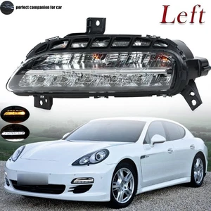 Left LED Daytime Running Light For Porsche Panamera 2010 2011-2013 LH Fog Lamp - Picture 1 of 14