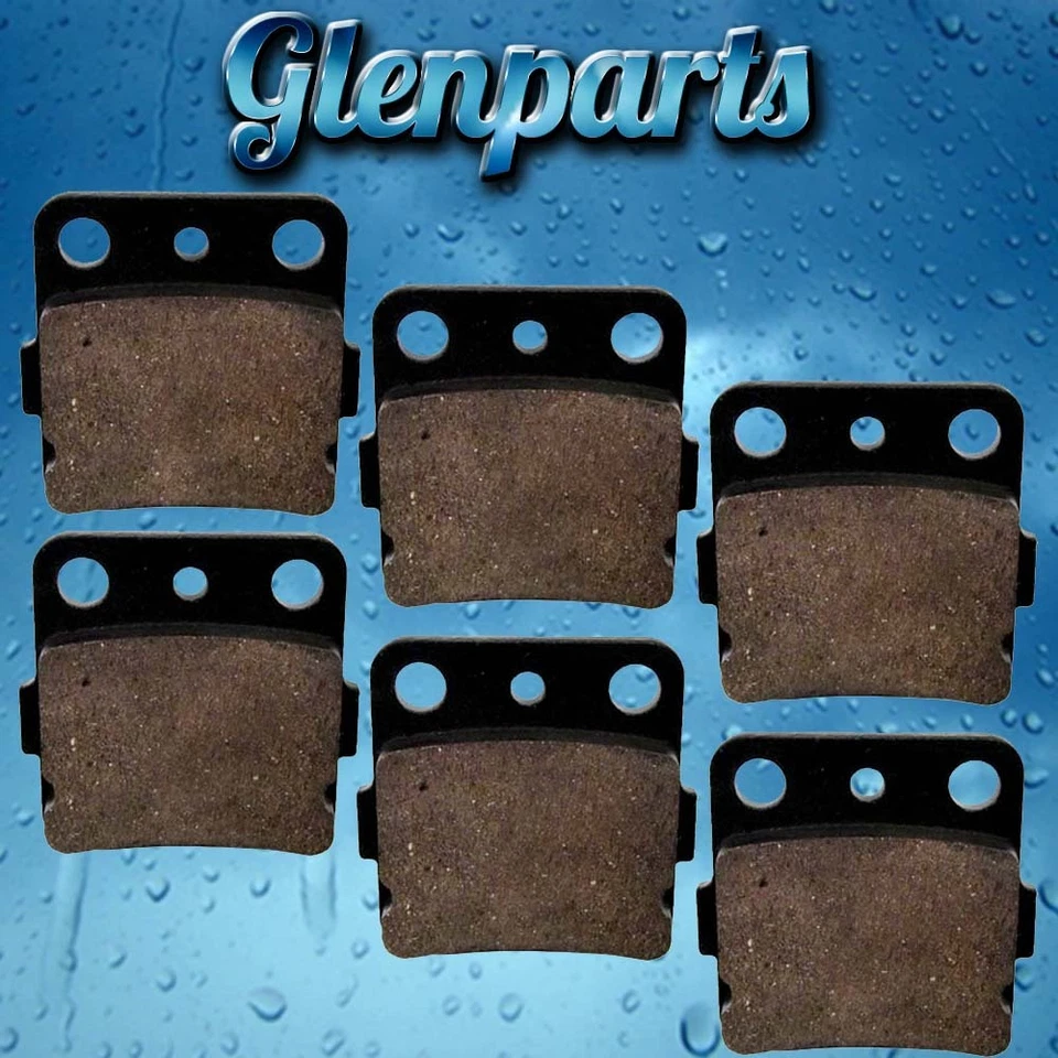 Brake Pads Yamaha GRIZZLY 660 YFM66FAT YFM 66 FAT 2005 Front Brakes 4WV-W0045-00 - Изображение 1 из 1