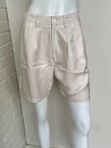 Anine Bing Shorts Carrie Cotton Ivory High Rise Size 34/0 - Bild 1 von 3