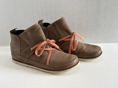 Chaco Caribou Harper Women's Ankle Booties Brown Nubuck Slip On Comfort Shoes 10 - Image 1 of 4