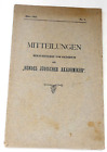 Mitteilungen Herausgegeben Vom Praesidiums Des Bundes Juedischer Akademiker 1910