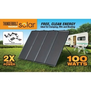 THUNDERBOLT MAGNUM SOLAR 63585 100 WATT SOLAR PANEL KIT - Picture 1 of 1
