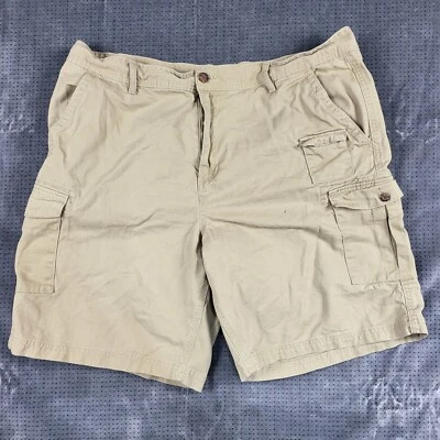 Pantalones cortos cargo Basic Editions beige para hombre talla 42 (talla real 41) usados Foto 1 de 4