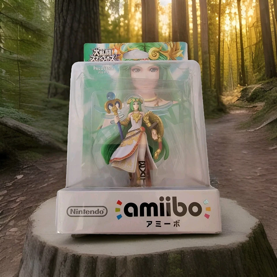 (Nintendo Amiibo) Japan Version (Super Smash Bros) Palutena First Print NEW CIB - Image 1 of 4