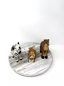 Lote De 3 Figuras De Colección Casa de Hatten Arca de Noé Dos por Dos Colección - Imagen 1 de 10