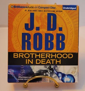"Bruderschaft im Tod" 11 CD Hörbuch von J.D. Robb, In Death Serie #42 - Bild 1 von 3