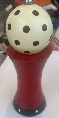 Molinillo de pimienta Rob Wilhelm William Bounds PepArt 7” madera caprichosa Foto 1 de 3