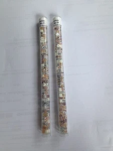 MOONSTONE SB-MIX-29 BUGLE BEADS NEW CUBE COPPER TAN BROWN BEIGE BEADS SQUARE - Picture 1 of 3