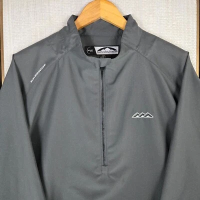 SUN MOUNTAIN x DESERT MOUNTAIN Size 2XL Mens 1/2 Zip Windproof Jacket Golf Gray - Image 1 of 4