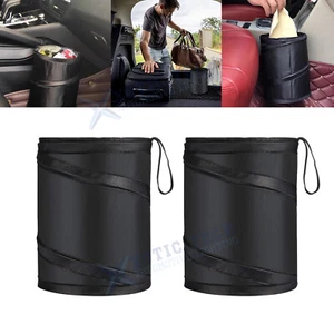 Car Portable Garbage Bin Collapsible Pop up Rubbish Bucket Traveling Accessories - Picture 1 of 14
