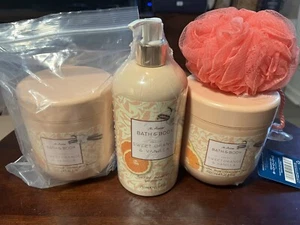 M Asam Sweet Orange & Vanilla Body Exfoliant & Cream 33.8 oz Shower Gel 25.4 Oz - Picture 1 of 1