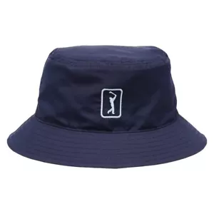 PGA TOUR Cappello Secchiello da Golf Reversibile, UPF50 Protezione Solare, Fascia Idratante - Foto 1 di 3