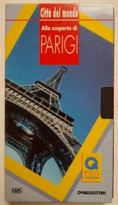 VHS Videocassetta Città del mondo de Agostini Parigi francia Paris __W3 - Immagine 1 di 3