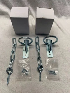 Wall Mount Bucket Hook w/ Safety Chain - Lot of 2 - Picture 1 of 8