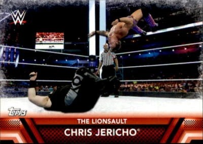 Chris Jericho 2017 Topps WWE Then Now Forever Signature Moves Card #F-19 - Image 1 of 2