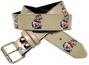 FE Amor ESPERANZA Oldschool Tattoo Style Cuero Sintético CINTURÓN / Belt Rockabilly - Imagen 1 de 3