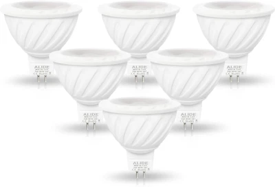 ALIDE MR16 3W Led Bulbs 20W Halogen Equivalent,2700K Soft Warm White,12V GU5.3 L - Image 1 of 4