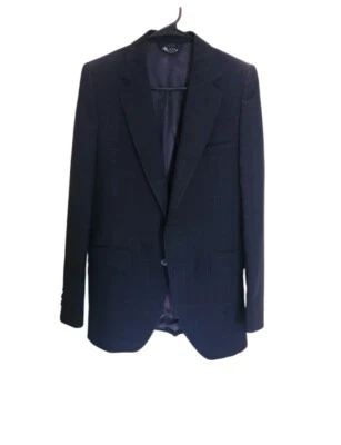 Blazer Christian Dior Niños Abotonado Ivy League Preppy Clásico Azul Marino Foto 1 de 4