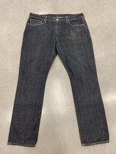 Men's Polo Ralph Lauren Blue Dark Wash Denim 381 Slim Fit Skinny Jeans 39x32 EUC