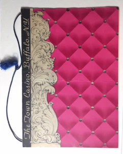 The Town Casino Speisekarte Buffalo New York 1946 - Bild 1 von 10