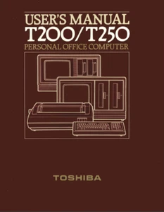 Toshiba serie T200 e T250 computer manuale utente copia PDF 4G chiavetta USB - Foto 1 di 4