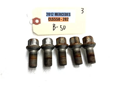 Mercedes CLS550 2012-2018 Juego de pernos de tuerca de rueda X5 OEM. Foto 1 de 4