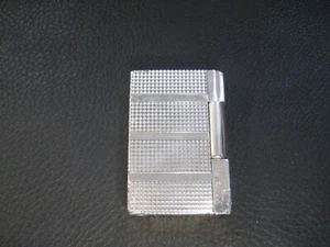 S.T Dupont Feuerzeug Lighter Silber Gatsby Line 2 Komplett Überholt Garantie - Bild 1 von 11