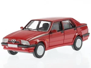 Alfa Romeo 75 rojo modelo de coche PCX870052 Premium-ClassiXXs 1:87 - Imagen 1 de 4