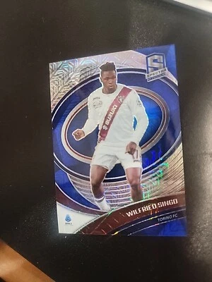 2021-22 WILFRIED SINGO 04/19 PANINI CHRONICLES SPECTRA SERIE A Blue Mojo/16 - Image 1 of 2