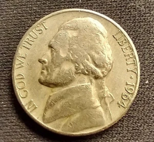 1964 D Jefferson Nickel Error in “R” - Picture 1 of 8