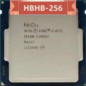 Intel Core i7-4771 3.5Ghz Quad Core Desktop CPU Processor SR1BW - Picture 1 of 1
