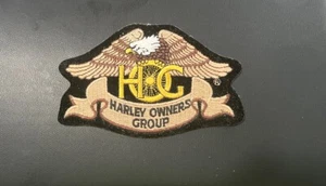 Harley Davidson Owners Group HOG Eagle Claw Vest Jacket Embroidered Patch 4.75" - Picture 1 of 2
