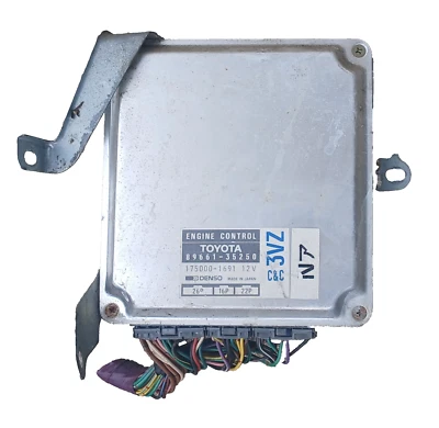 Módulo de control del motor M/T 1989 89 camioneta Toyota 3,0 L 89661-35250 fabricante de equipos originales Foto 1 de 3