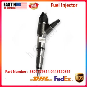 Injector For Cummins ISF 3.8 Diesel Common Rail Injector 5801479314 0445120361 - Picture 1 of 9