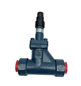 Hansen GSB101C, 1" Shut-off Valve, Globe, Bolted Bonnet, T-Style, Socket Weld,SC - Picture 1 of 10