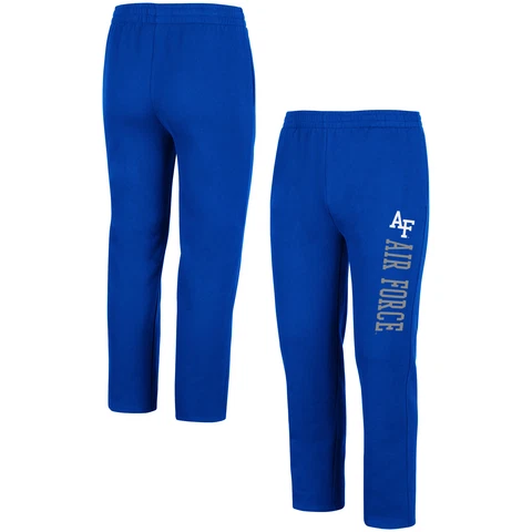 Men's Colosseum Royal Air Force Falcons Fleece Pants Cover