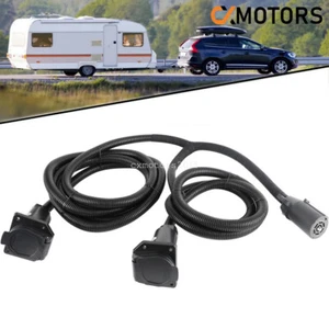 Cable de extensión doble divisor en Y de 7 vías para GMC Sierra Chey Silverado 1500 - Imagen 1 de 8