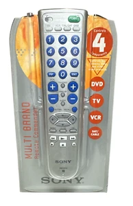 NEW Sony Multi Band Remote Commander RM-V202 DVD TV VCR SAT CABLE Vintage 2003 - Picture 1 of 2