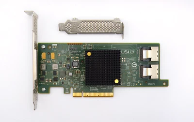 LSI 9207-8i SAS HBA - IT Mode - Unraid NAS ZFS TrueNAS Proxmox JBOD -NO BIOS - Image 1 of 4