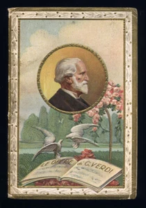 calendarietto da barbiere LE OPERE DI G.VERDI 1935 - Bild 1 von 6