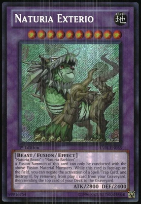 Yu-Gi-Oh! - Hidden Arsenal 4: Trishula's Triumph Naturia Exterio 2011 HA04-EN055 - Image 1 of 2