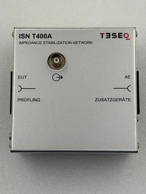 Teseq ISN T400A Impedance Stabilization Network Module Used - Image 1 of 4