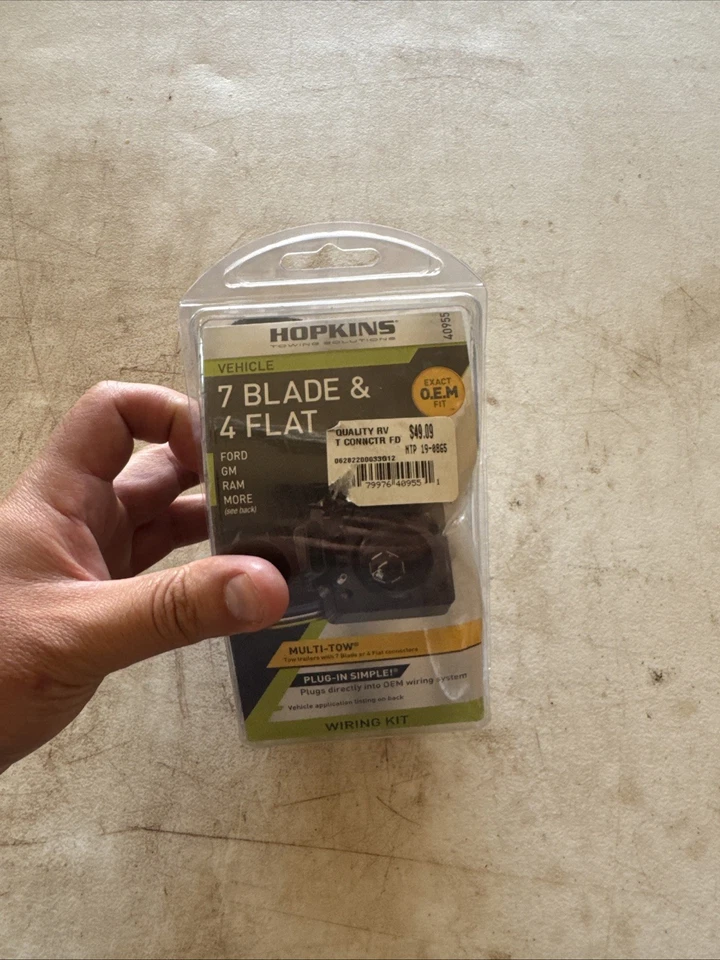 Kit de cableado plano y 4 hojas Hopkins Ford/GM Foto 1 de 3