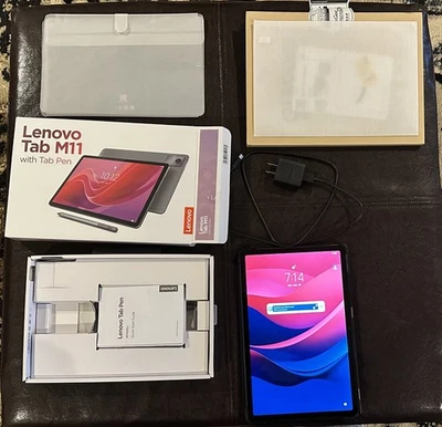 Tablet Lenovo Tab M11 Luna Gris Con Lápiz 11" 4GB RAM 64GB SSD Octa-Core G88 Foto 1 de 2